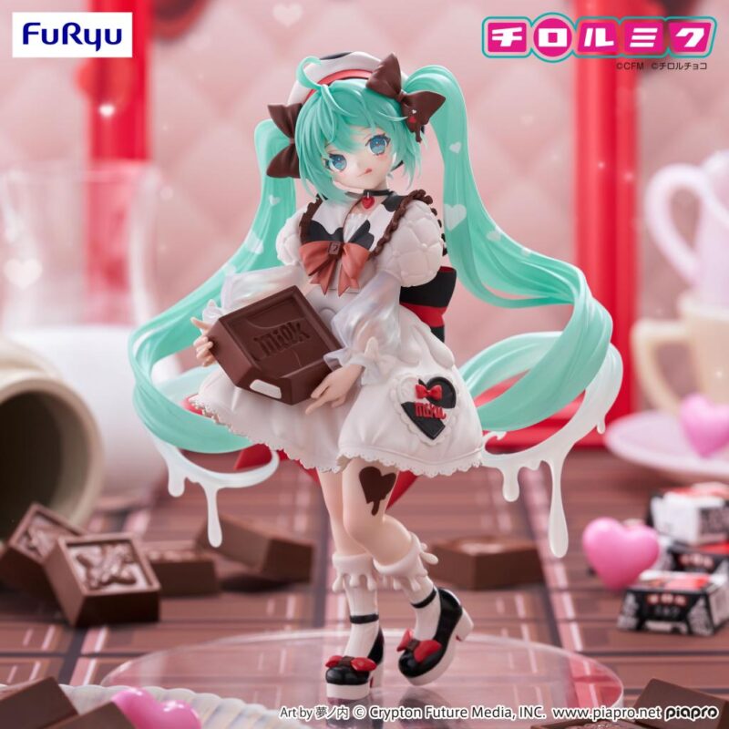 HATSUNE MIKU - Hatsune Miku x Tirol Choco - Statuette Trio-Try-It 18cm