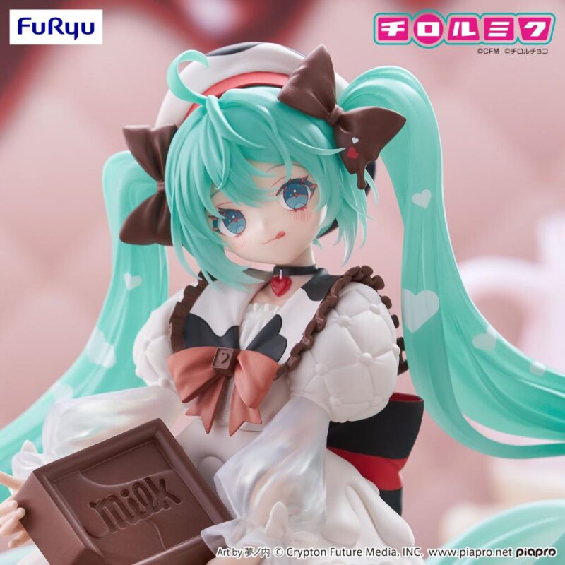 HATSUNE MIKU - Hatsune Miku x Tirol Choco - Statuette Trio-Try-It 18cm – Image 2