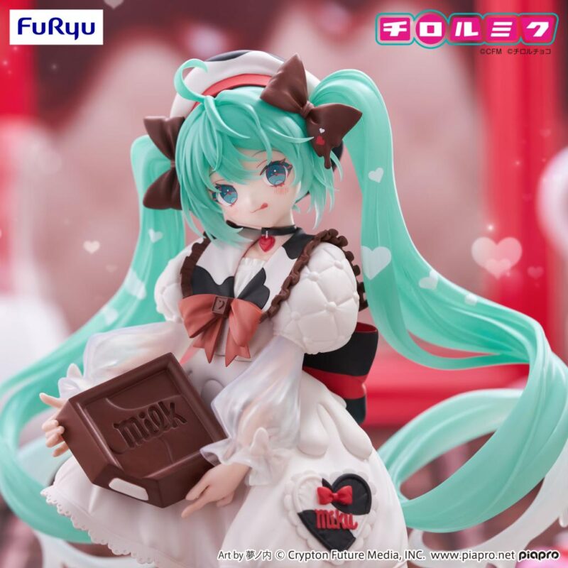 HATSUNE MIKU - Hatsune Miku x Tirol Choco - Statuette Trio-Try-It 18cm – Image 3