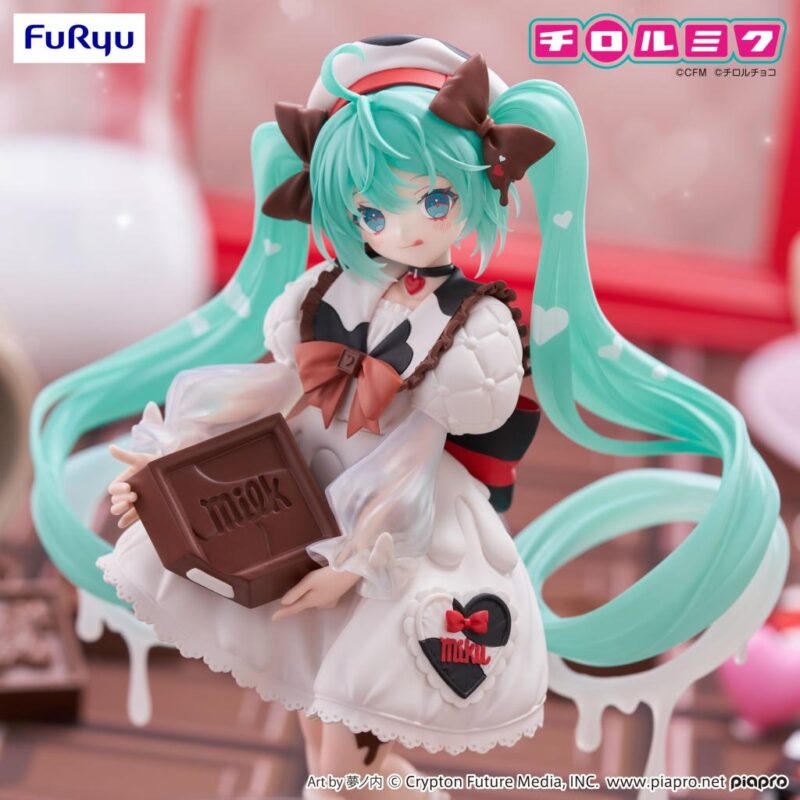 HATSUNE MIKU - Hatsune Miku x Tirol Choco - Statuette Trio-Try-It 18cm – Image 5