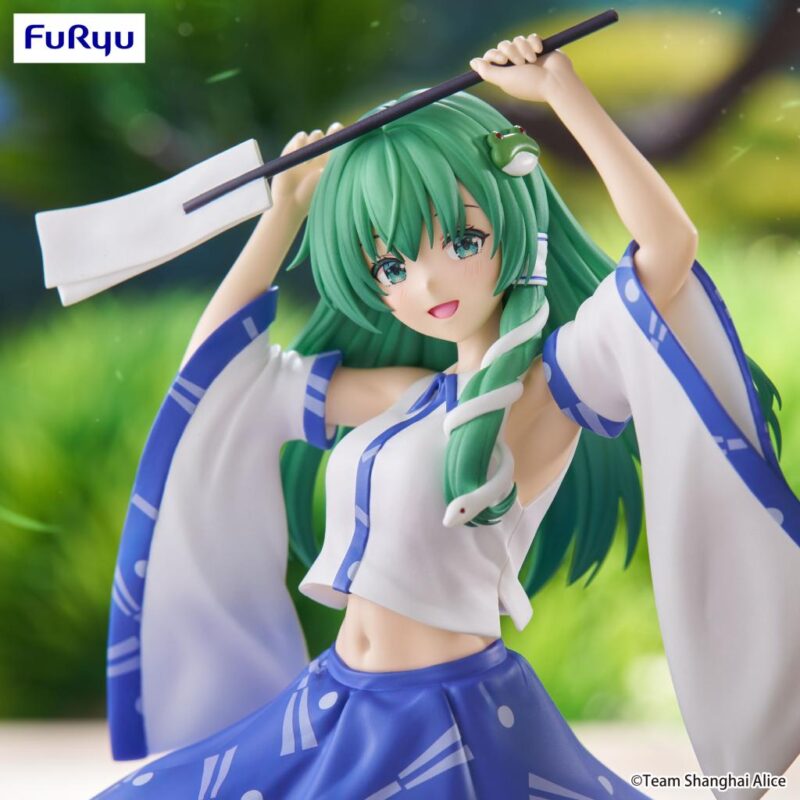 TOUHOU PROJECT - Sanae Kochiya - Statuette Noodle Stopper 13cm – Image 5