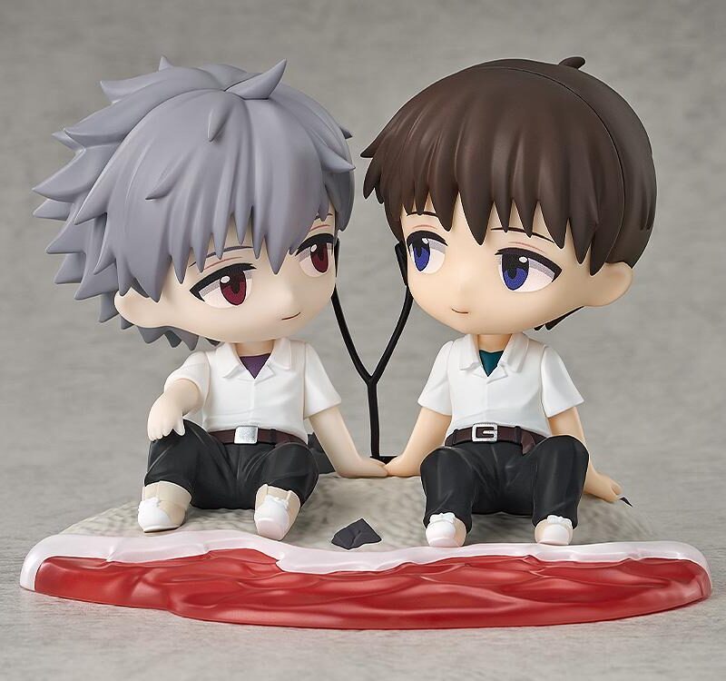 EVANGELION - Shinji Ikari & Kaworu Nagisa - Figurine Mini Memory 8.5cm