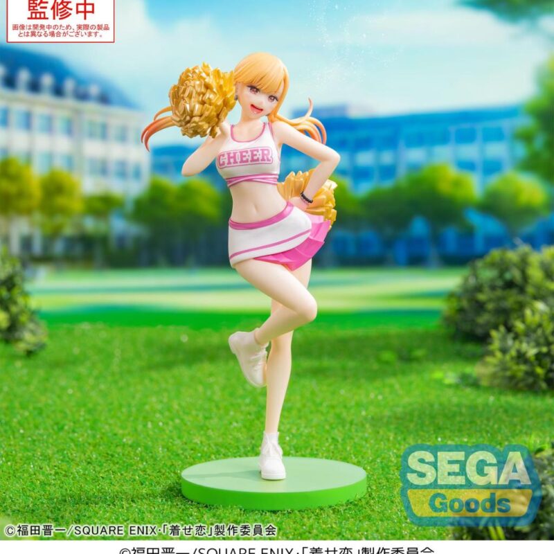 SEXY COSSPLAY DOLL -Marin Kitagawa "Cheering" -Figurine Luminasta 18cm