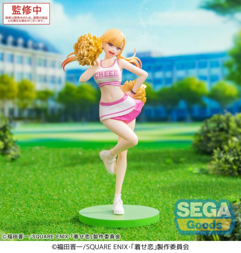 SEXY COSSPLAY DOLL -Marin Kitagawa "Cheering" -Figurine Luminasta 18cm