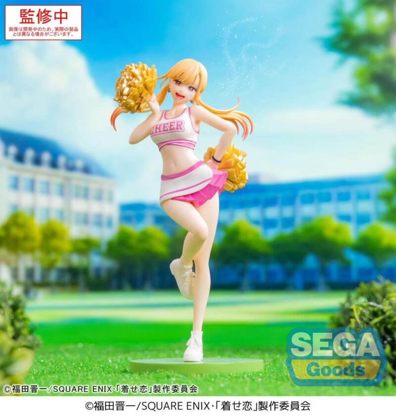 SEXY COSSPLAY DOLL -Marin Kitagawa "Cheering" -Figurine Luminasta 18cm – Image 2