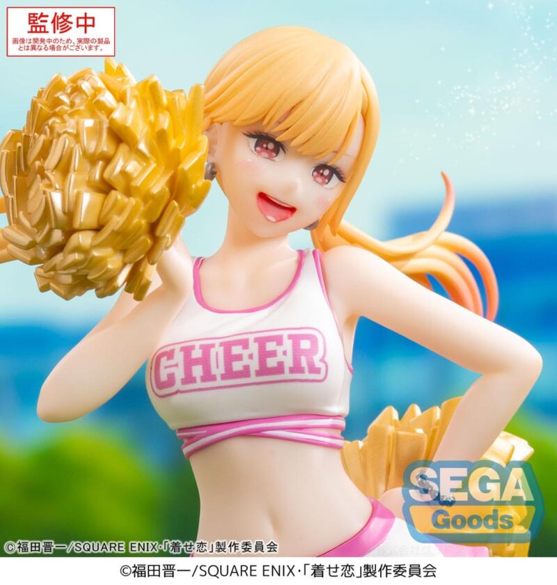 SEXY COSSPLAY DOLL -Marin Kitagawa "Cheering" -Figurine Luminasta 18cm – Image 5