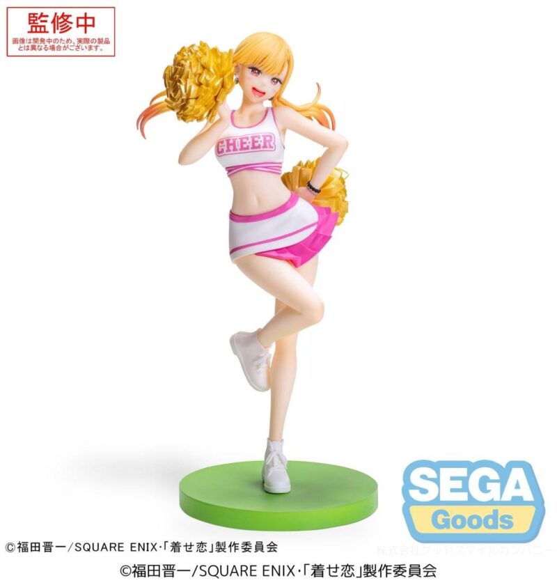 SEXY COSSPLAY DOLL -Marin Kitagawa "Cheering" -Figurine Luminasta 18cm – Image 6
