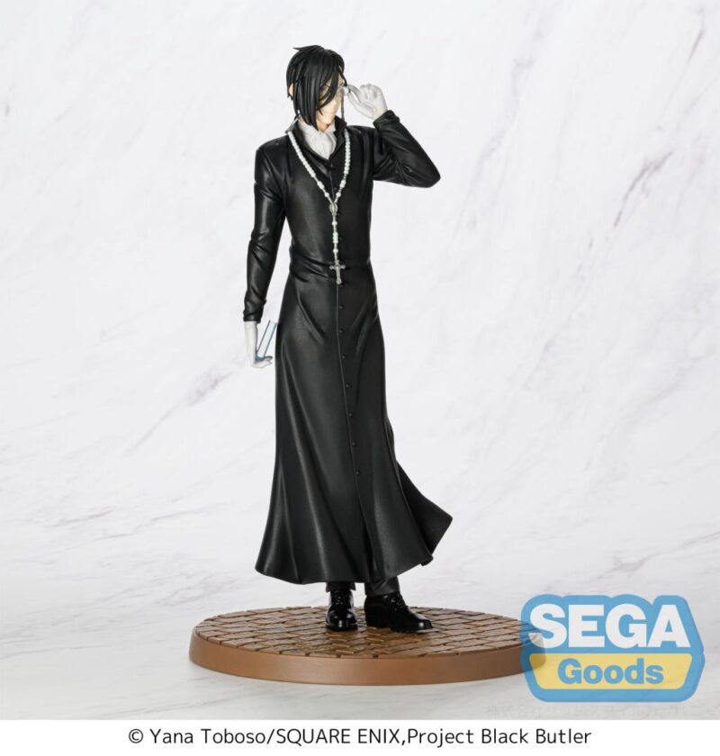 BLACK BUTLER - Sebastian Michaelis - Figurine Luminasta 22cm – Image 3