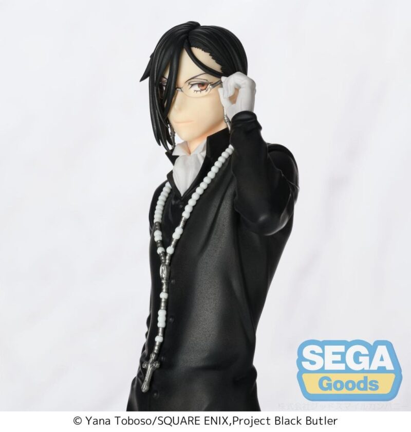 BLACK BUTLER - Sebastian Michaelis - Figurine Luminasta 22cm – Image 5