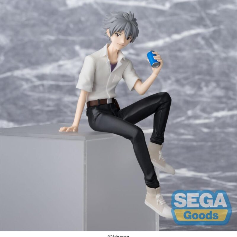 EVANGELION - Kaworu Nagisa - Statuette PM Perching 14cm