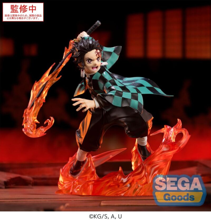 DEMON SLAYER - Tanjiro Kamado - Figurine Xross Link 15cm