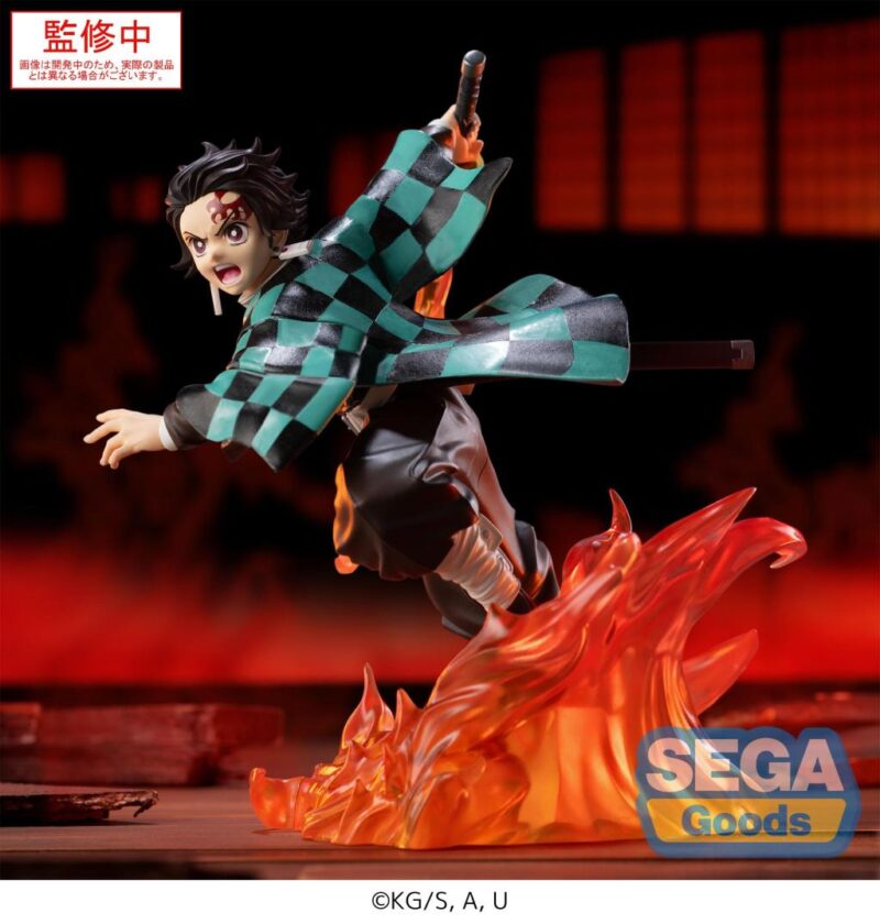 DEMON SLAYER - Tanjiro Kamado - Figurine Xross Link 15cm – Image 2