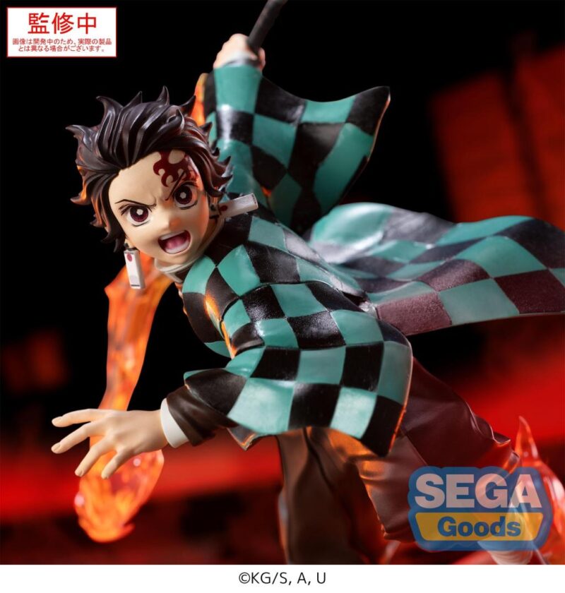 DEMON SLAYER - Tanjiro Kamado - Figurine Xross Link 15cm – Image 3