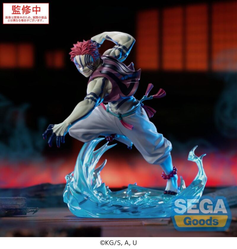 DEMON SLAYER - Akaza - Figurine Xross Link 14cm
