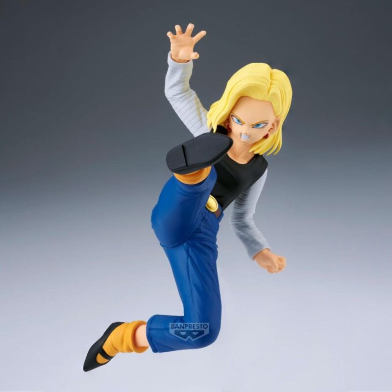 DRAGON BALL Z - Android 18 & Mr. Satan -Figurine Match Makers 11 & 8cm – Image 2