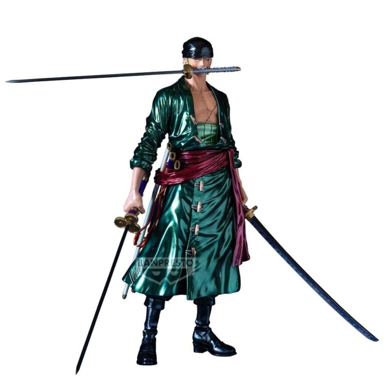 ONE PIECE - Roronoa Zoro - Figurine Premium The Metallic 30cm