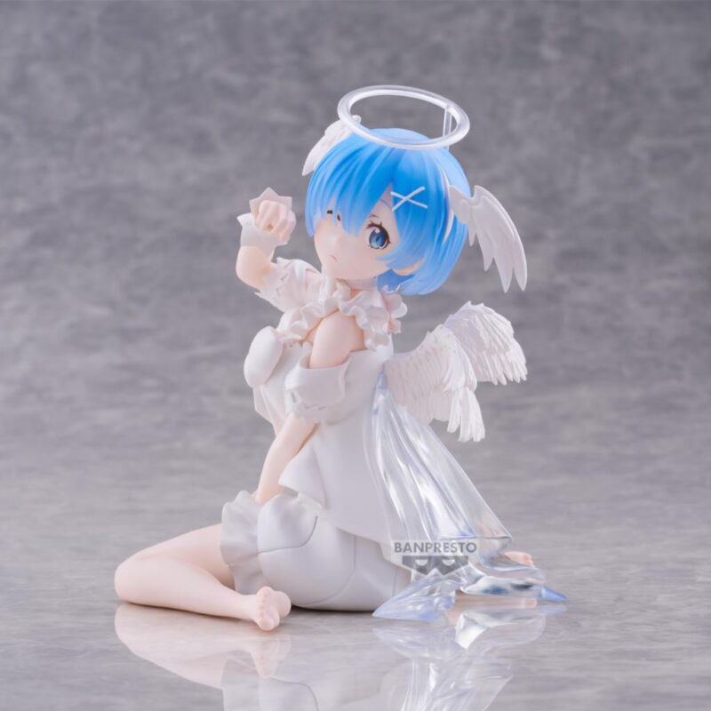 RE ZERO - Rem - Figurine Relax Time 13cm – Image 2
