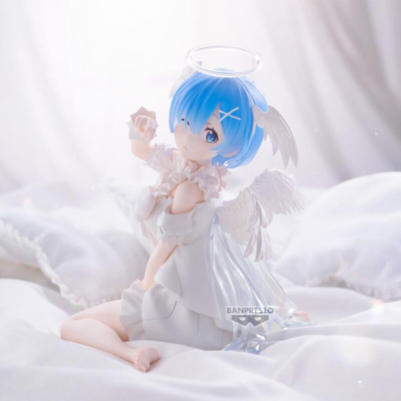 RE ZERO - Rem - Figurine Relax Time 13cm – Image 3