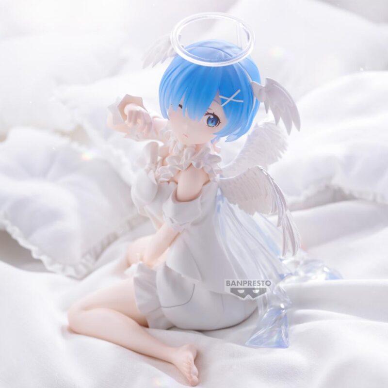 RE ZERO - Rem - Figurine Relax Time 13cm – Image 4