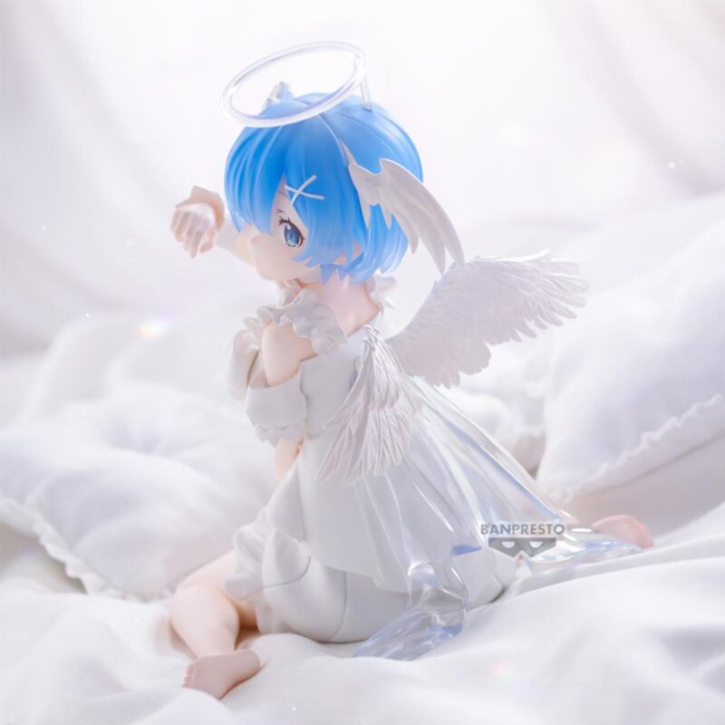 RE ZERO - Rem - Figurine Relax Time 13cm – Image 5