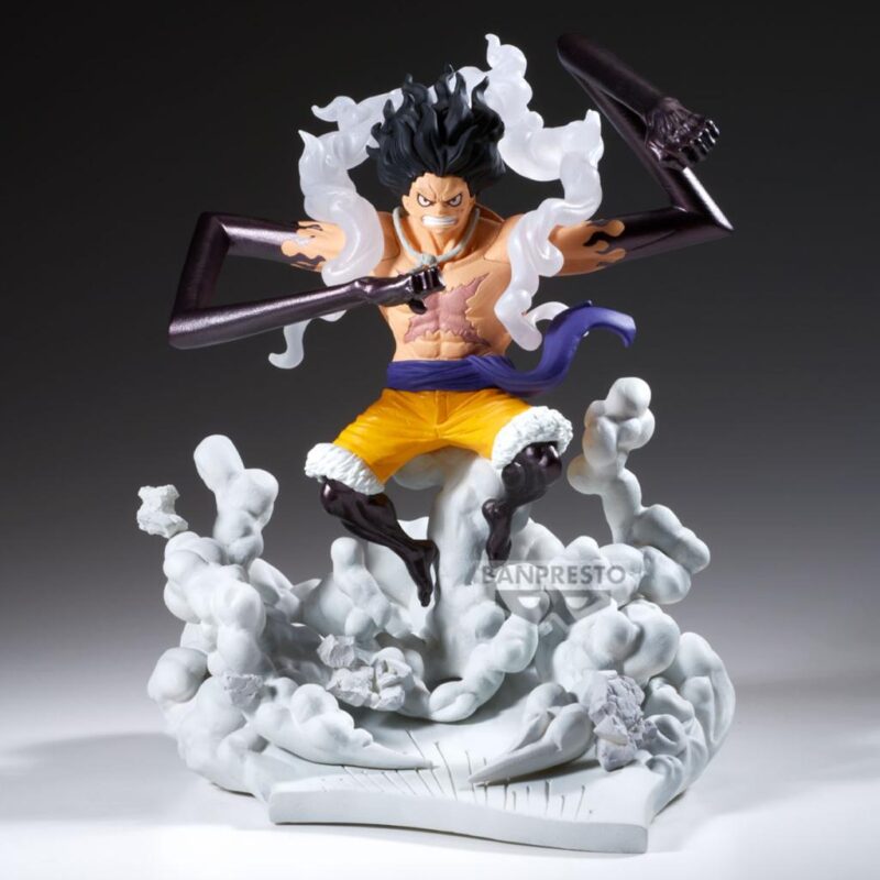 ONE PIECE - Monkey D. Luffy Gear 4 - Figurine Senkozekkei 15cm – Image 2
