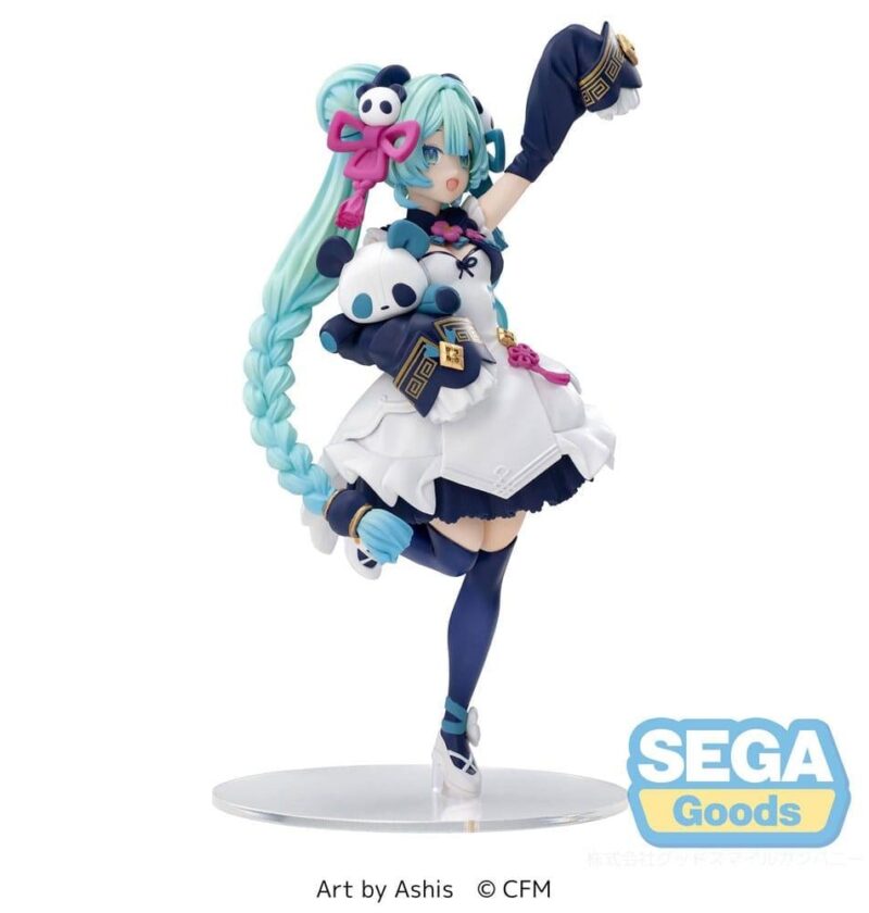 HATSUNE MIKU - Hatsune Miku "Modern China" - Statuette Luminasta 18cm – Image 4