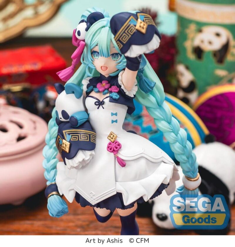 HATSUNE MIKU - Hatsune Miku "Modern China" - Statuette Luminasta 18cm – Image 5
