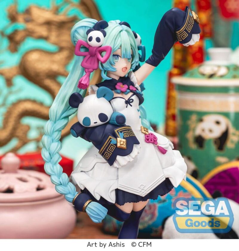 HATSUNE MIKU - Hatsune Miku "Modern China" - Statuette Luminasta 18cm – Image 6